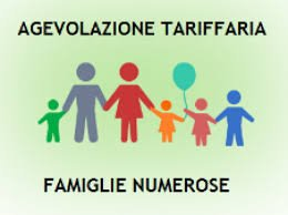 Provincia di Padova - agevolazione tariffaria abbonamento annuale "Famiglie Numerose"