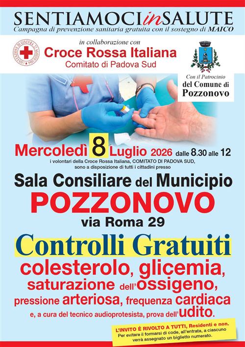 Prevenzione e salute: controlli gratuiti!